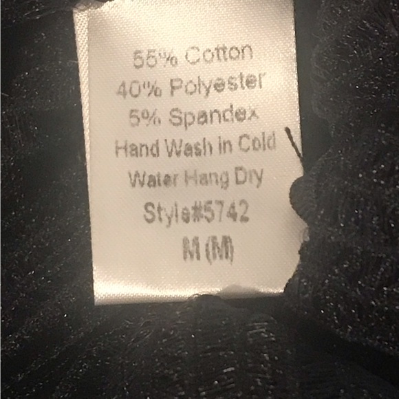 Sexy Black Mesh Bodysuit medium preowned used bodysuit body suit - Picture 6 of 14